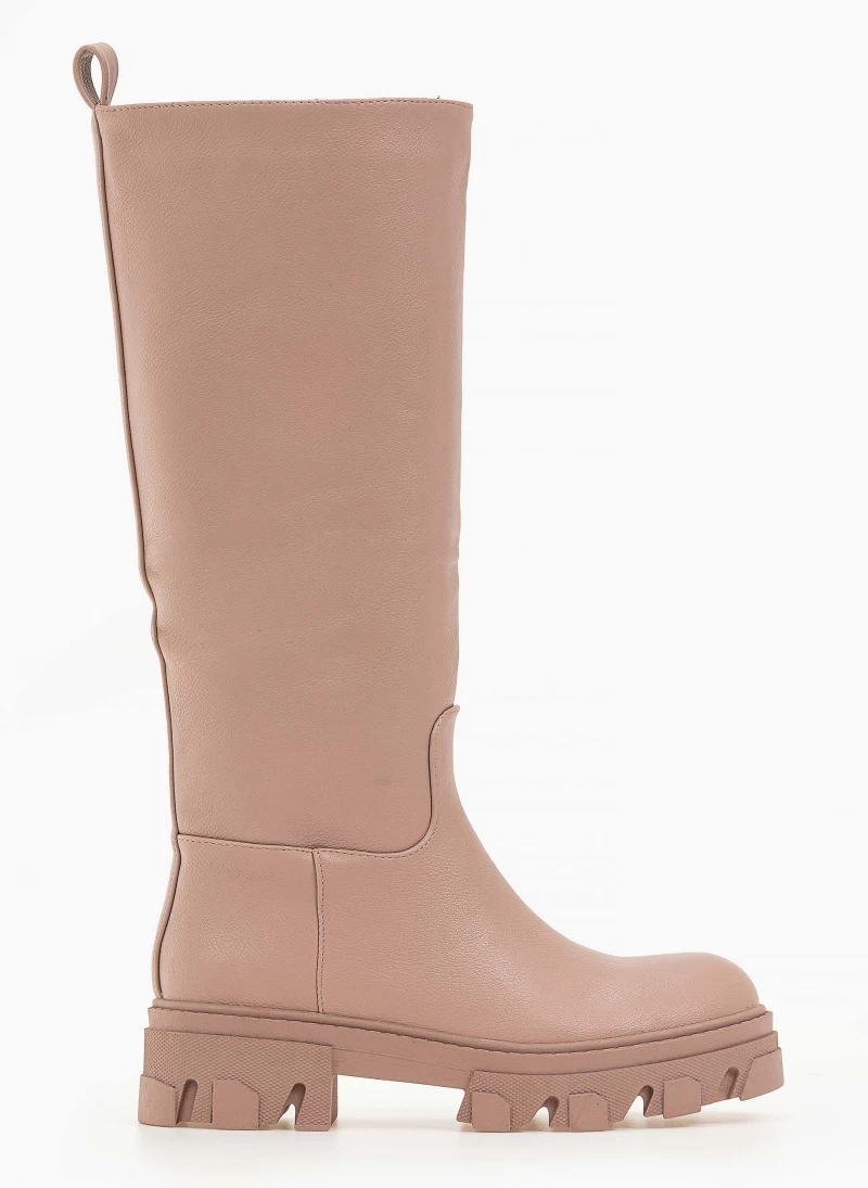 Μπότες chunky με φερμουάρ - Σάπιο μήλο The Fashion Project Μπότες Chunky με φερμουάρ - Σάπιο μήλο -The Fashion Project Κατάστημα casual chunky mpotes 97217 plr9