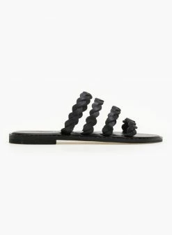 Σανδάλια δερμάτινα με λουράκια Iris - Μαύρο 5 Σανδάλια δερμάτινα με λουράκια Iris - Μαύρο -The Fashion Project Κατάστημα dermatina sandalia me lourakia 90645 ikb8