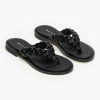 Estil Σανδάλια δερμάτινα με κοτσίδες - Μαύρο -The Fashion Project Κατάστημα estil flat sandalia me kotsides 89915 x02h