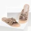 The Fashion Project Σανδάλια Crossover με στρας - Μπεζ -The Fashion Project Κατάστημα flat sandalia me strass diakosmitiko 90279 n5bx