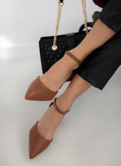 The Fashion Project Γόβες μυτερές με μπαρέτα - Ταμπά -The Fashion Project Κατάστημα goves muteres me mpareta 107158 n0iu