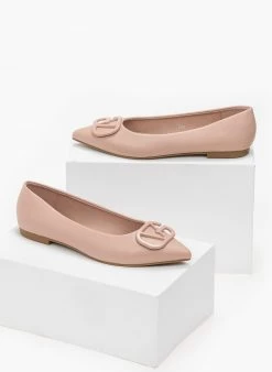 The Fashion Project Μπαλαρίνες μυτερές με ματ διακοσμητικό - Ροζ 7 The Fashion Project Μπαλαρίνες μυτερές με ματ διακοσμητικό - Ροζ -The Fashion Project Κατάστημα isies muteres goves me mat diakosmitiko 98936 bh17