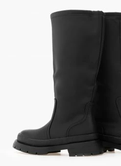 The Fashion Project Μπότες Chunky σε ματ χρώματα - Μαύρο 5 The Fashion Project Μπότες Chunky σε ματ χρώματα - Μαύρο -The Fashion Project Κατάστημα mat isies mpotes me idiaiteri sola 97579 a2zd