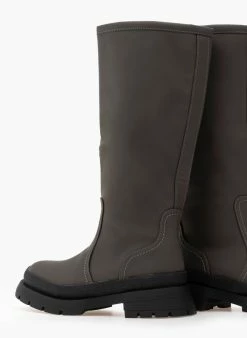 The Fashion Project Μπότες Chunky σε ματ χρώματα - Λαδί 7 The Fashion Project Μπότες Chunky σε ματ χρώματα - Λαδί -The Fashion Project Κατάστημα mat isies mpotes me idiaiteri sola 97581 32gh