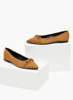 The Fashion Project Μπαλαρίνες μυτερές με σχέδιο - Κάμελ 6 The Fashion Project Μπαλαρίνες μυτερές με σχέδιο - Κάμελ -The Fashion Project Κατάστημα mpalarines muteres me sxedio 106632 u6kk