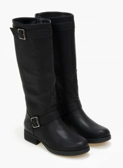 The Fashion Project Μπότες Casual με ζωνάκι - Μαύρο -The Fashion Project Κατάστημα mpotes casual me zwnaki 108210 22sm