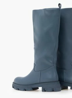 The Fashion Project Μπότες Chunky χωρίς φερμουάρ - Ραφ -The Fashion Project Κατάστημα mpotes chynky xwris fermouar 98348 ho1r