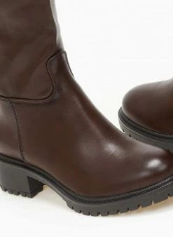 The Fashion Project Μπότες φλατ με ζωνάκι - Καφέ 7 The Fashion Project Μπότες φλατ με ζωνάκι - Καφέ -The Fashion Project Κατάστημα mpotes flat me zwnaki 108886 jsdh