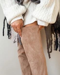 The Fashion Project Μπότες πάνω από το γόνατο με Chunky σόλα - Πούρο -The Fashion Project Κατάστημα mpotes isies panw apo to gonato 98367 uaa1