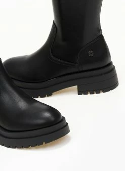 Μπότες πάνω από το γόνατο Refresh 170323 - Μαύρο -The Fashion Project Κατάστημα mpotes panw apo to gonato refresh 170323 107128 i0uz