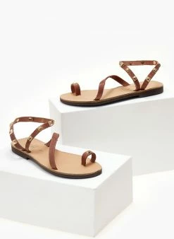 Σανδάλια δερμάτινα με τρουκς Estil - Ταμπά -The Fashion Project Κατάστημα pedila isia dermatina me trouks 104503 k8xn