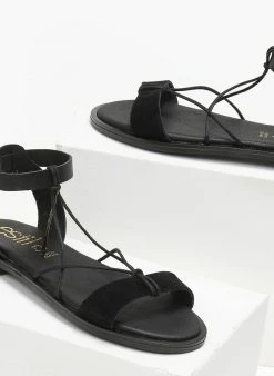 Σανδάλια δερμάτινα Ankle Strap Estil - Μαύρο 4 Σανδάλια δερμάτινα Ankle Strap Estil - Μαύρο -The Fashion Project Κατάστημα sandalia dermatina ankle strap estil 110780 5uxu