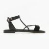 Σανδάλια δερμάτινα Ankle Strap Estil - Μαύρο -The Fashion Project Κατάστημα sandalia dermatina ankle strap estil 110780 64co
