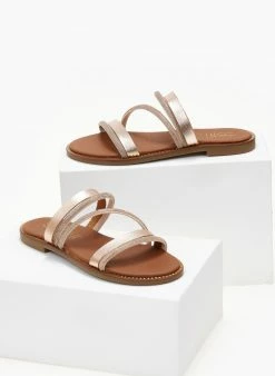 Σανδάλια δερμάτινα Estil - Χαλκός -The Fashion Project Κατάστημα sandalia dermatina estil 105030 lzb1