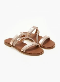 Σανδάλια δερμάτινα Estil - Χαλκός -The Fashion Project Κατάστημα sandalia dermatina estil 105030 vs6k
