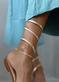 Σανδάλια δερμάτινα με έλασμα Estil - Χαλκός -The Fashion Project Κατάστημα sandalia dermatina estil me elasma 106206 uwhf