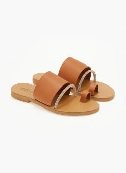 Σανδάλια δερμάτινα με φαρδιά φάσα Estil - Ταμπά 6 Σανδάλια δερμάτινα με φαρδιά φάσα Estil - Ταμπά -The Fashion Project Κατάστημα sandalia dermatina estil me fardia fasa 105724 ktku