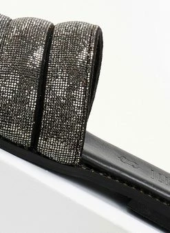 Σανδάλια δερμάτινα με στρας φάσα Estil - Μαύρο 6 Σανδάλια δερμάτινα με στρας φάσα Estil - Μαύρο -The Fashion Project Κατάστημα sandalia dermatina estil me strass fasa 105032 v795