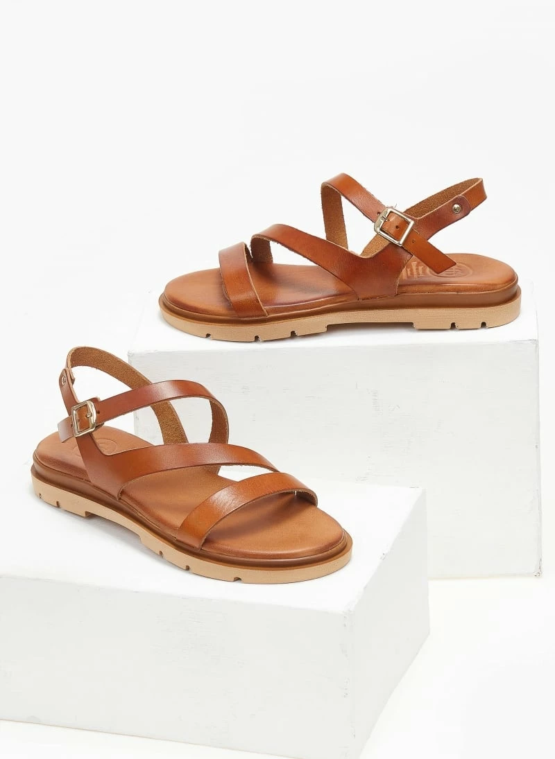 Σανδάλια δερμάτινα με λοξό λουράκι tfp - Ταμπά Σανδάλια δερμάτινα με λοξό λουράκι Tfp - Ταμπά -The Fashion Project Κατάστημα sandalia dermatina me lokso louraki tfp 111697 fynp