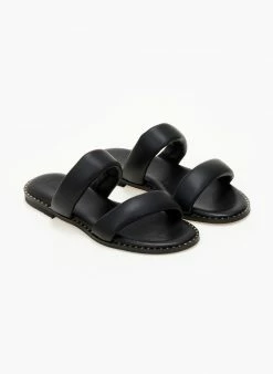 Σανδάλια καστόρινα με Pufffed φάσες Estil - Μαύρο 5 Σανδάλια καστόρινα με Pufffed φάσες Estil - Μαύρο -The Fashion Project Κατάστημα sandalia kastorina estil me pufffed fases 105262 wne5