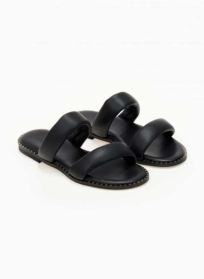 Σανδάλια καστόρινα με pufffed φάσες estil - Μαύρο Σανδάλια καστόρινα με Pufffed φάσες Estil - Μαύρο -The Fashion Project Κατάστημα sandalia kastorina estil me pufffed fases 105262 wne5