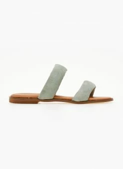 Σανδάλια καστόρινα με Pufffed φάσες Estil - Μέντα 4 Σανδάλια καστόρινα με Pufffed φάσες Estil - Μέντα -The Fashion Project Κατάστημα sandalia kastorina estil me pufffed fases 105264 usz8