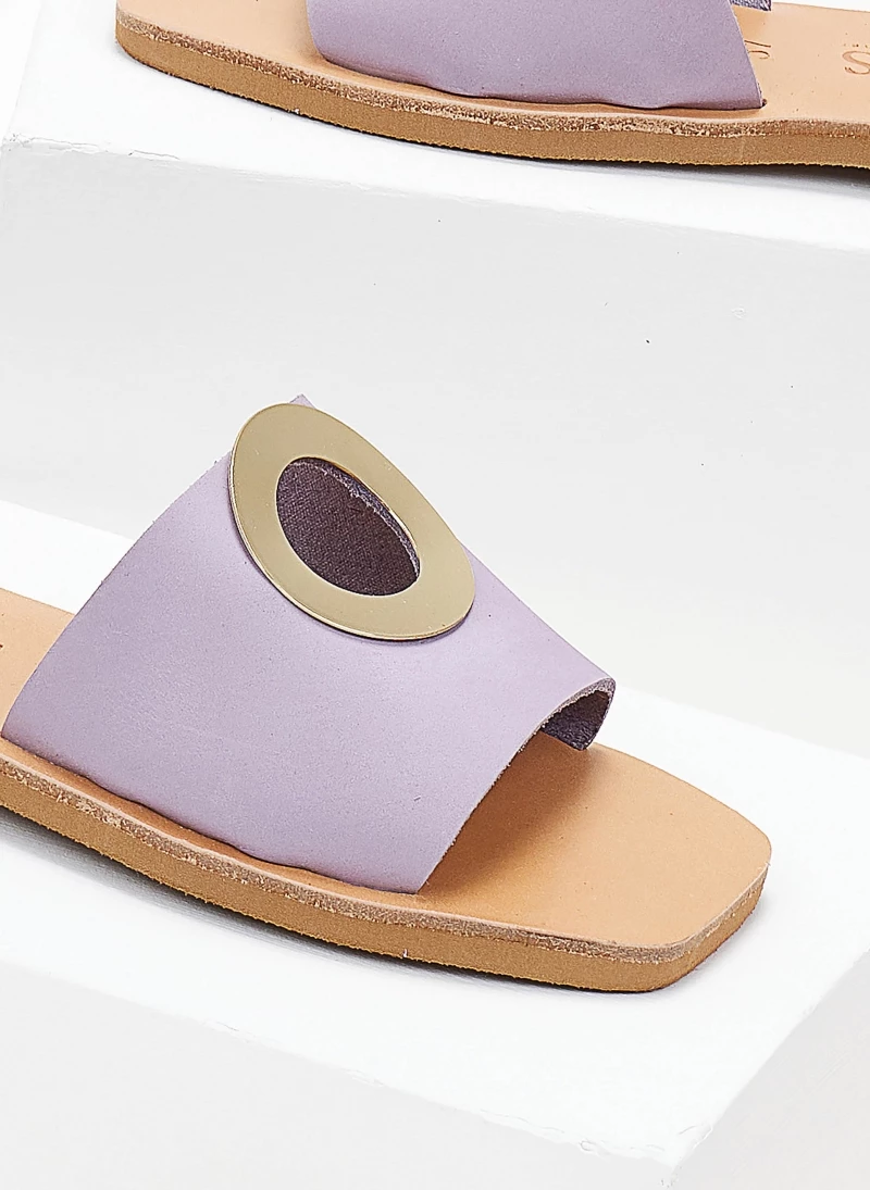 Σανδάλια nubuck με διακοσμητικό Iris - Λιλά Σανδάλια Nubuck με διακοσμητικό Iris - Λιλά -The Fashion Project Κατάστημα sandalia nubuck iris me kuklo 104001 1w2v