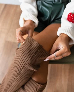 The Fashion Project Μπότες κάλτσα πάνω από το γόνατο - Ταμπά 6 The Fashion Project Μπότες κάλτσα πάνω από το γόνατο - Ταμπά -The Fashion Project Κατάστημα suede mpotes kaltsa panw apo to gonato 96979 8im4